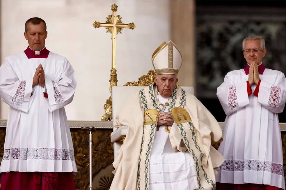Missa com Papa Francisco nos dias de hoje