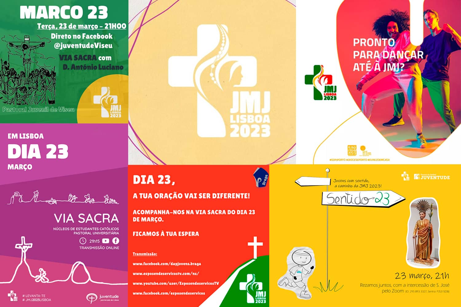  Jornada Mundial da Juventude 2023 em Lisboa programação