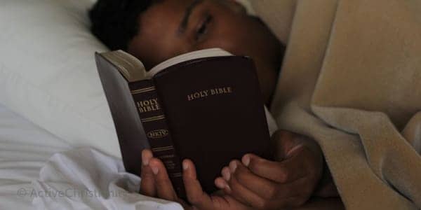 Versículo para ler antes de dormir