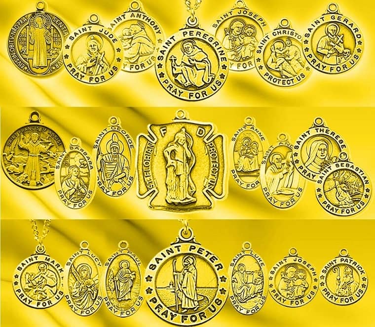Medalhas de Proteção Espiritual da Igreja Católica