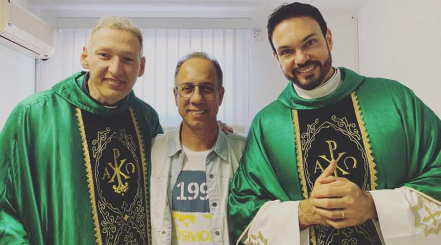 Padre Adriano Zandoná, Padre Marcelo Rossi e Dunga da Canção Nova