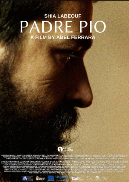 Filme do Padre Pio 2022 com Shia LaBeouf